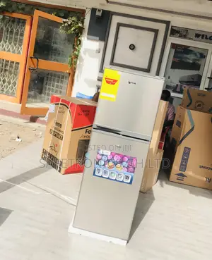 Durable Pearl PF-20T Topfreezer Doubledoor Gray Fridge