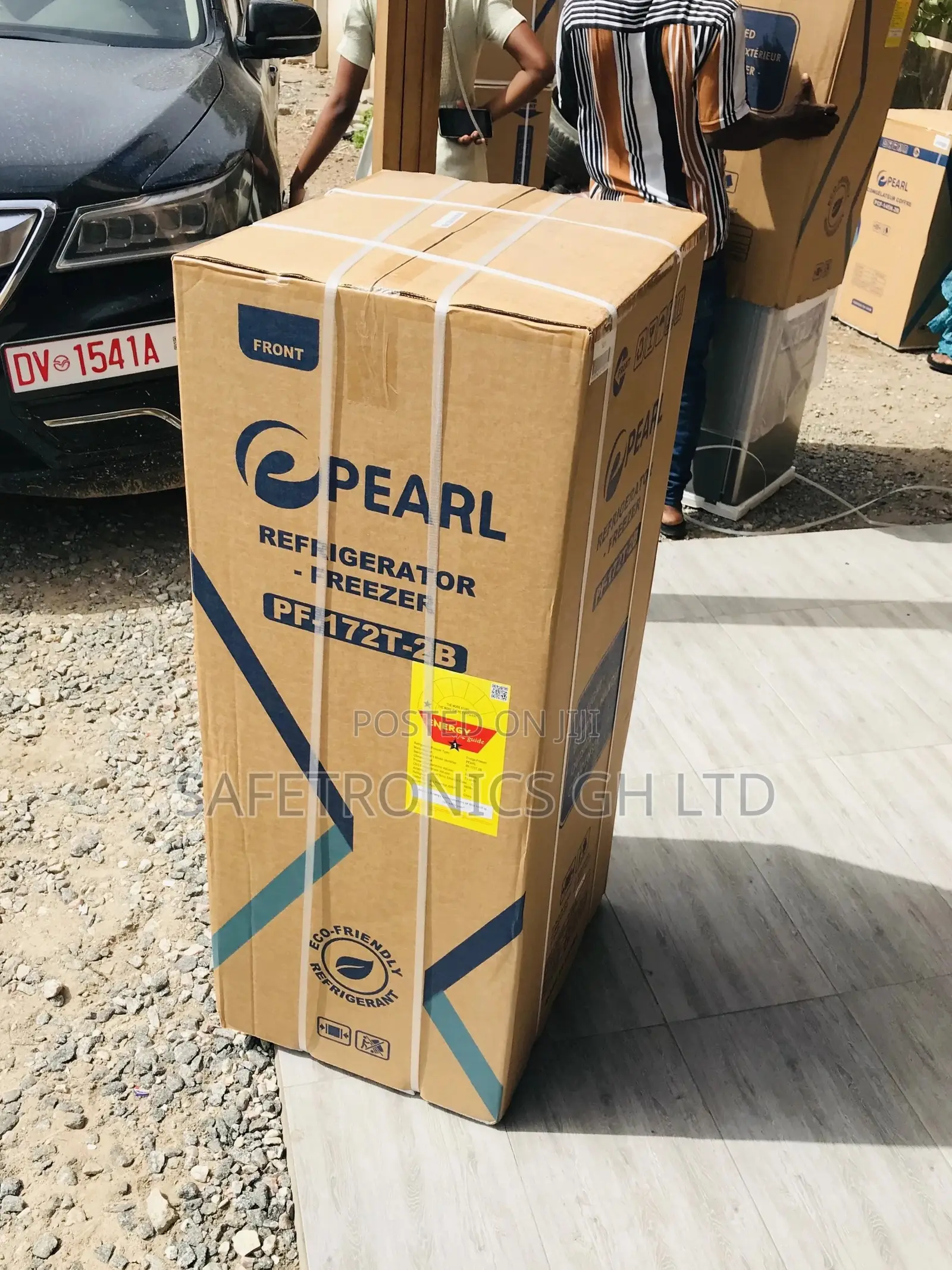 Doubledoor Pearl PF-17T Gray Topfreezer Fridge