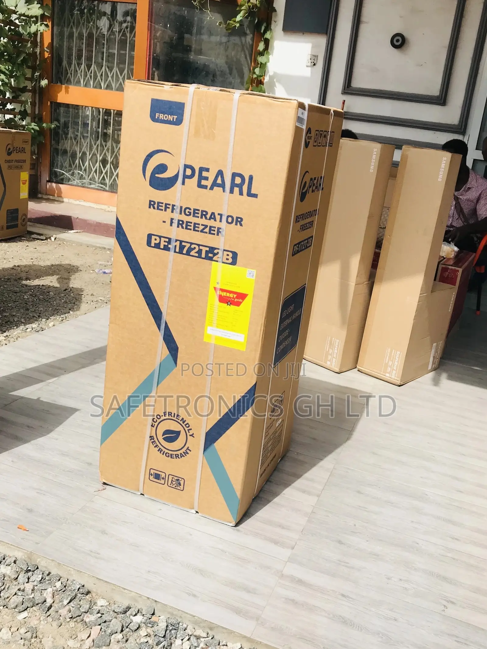 Sealed Topfreezer Gray Doubledoor Pearl PF-17T Fridge