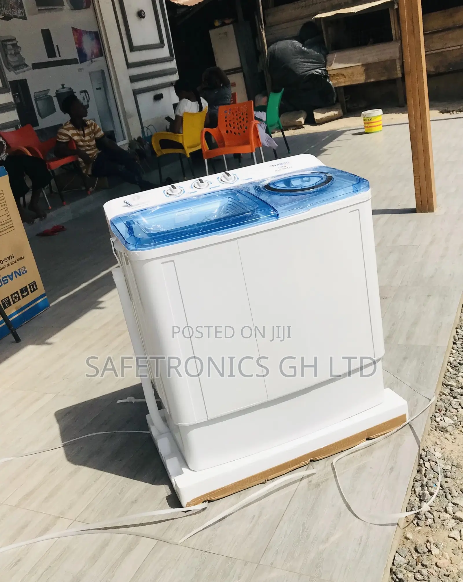 Electric 8kg Nasco Topload Semiautomatic Washingmachine
