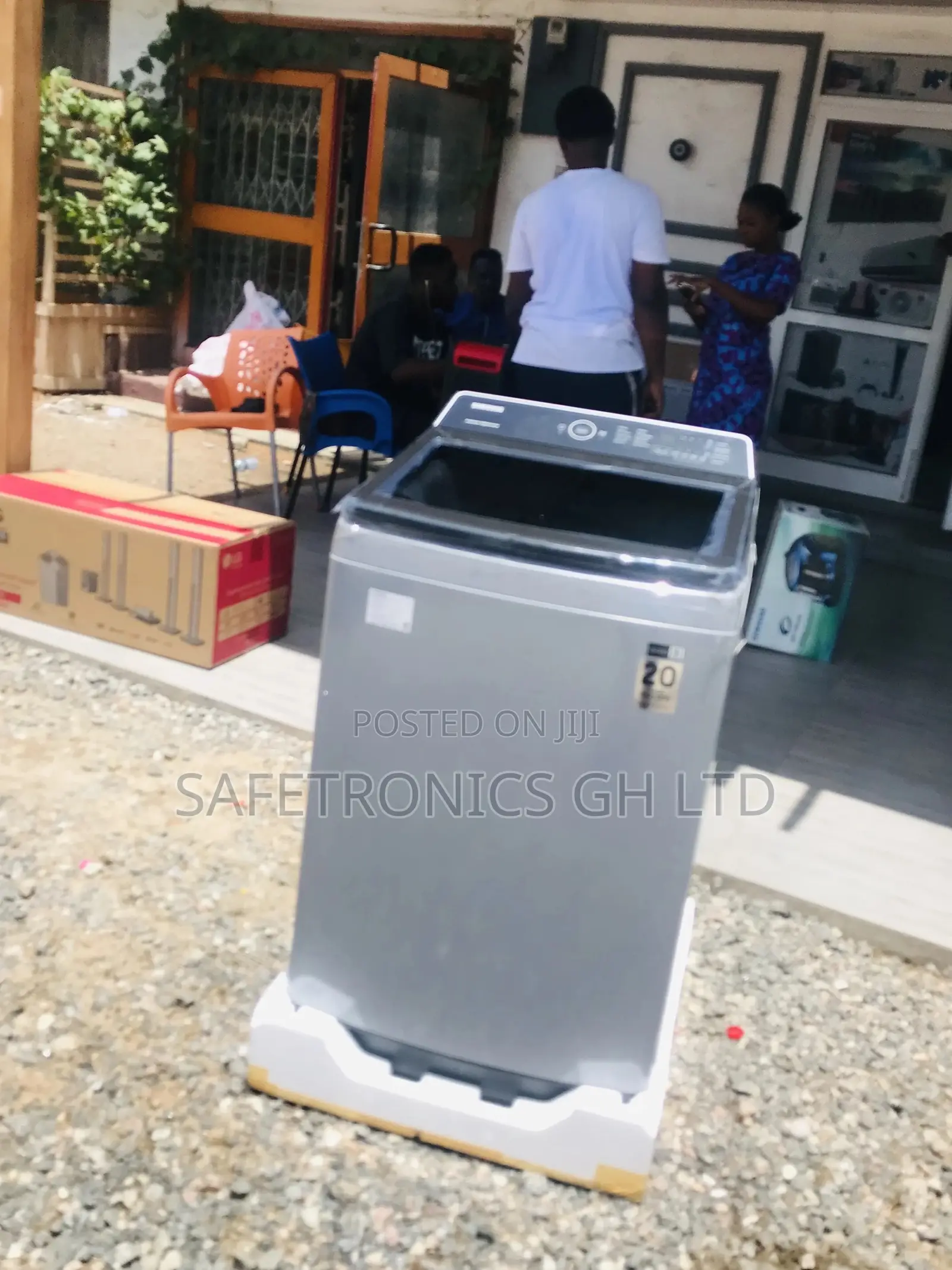 Gray Fullyautomatic Samsung 13kg Topload Washingmachine