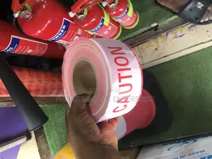 Caution Tape / Warning Tape - Red White, 500 Meters