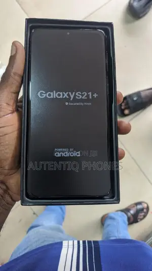 New Samsung Galaxy S21+ 5G 128 GB Black