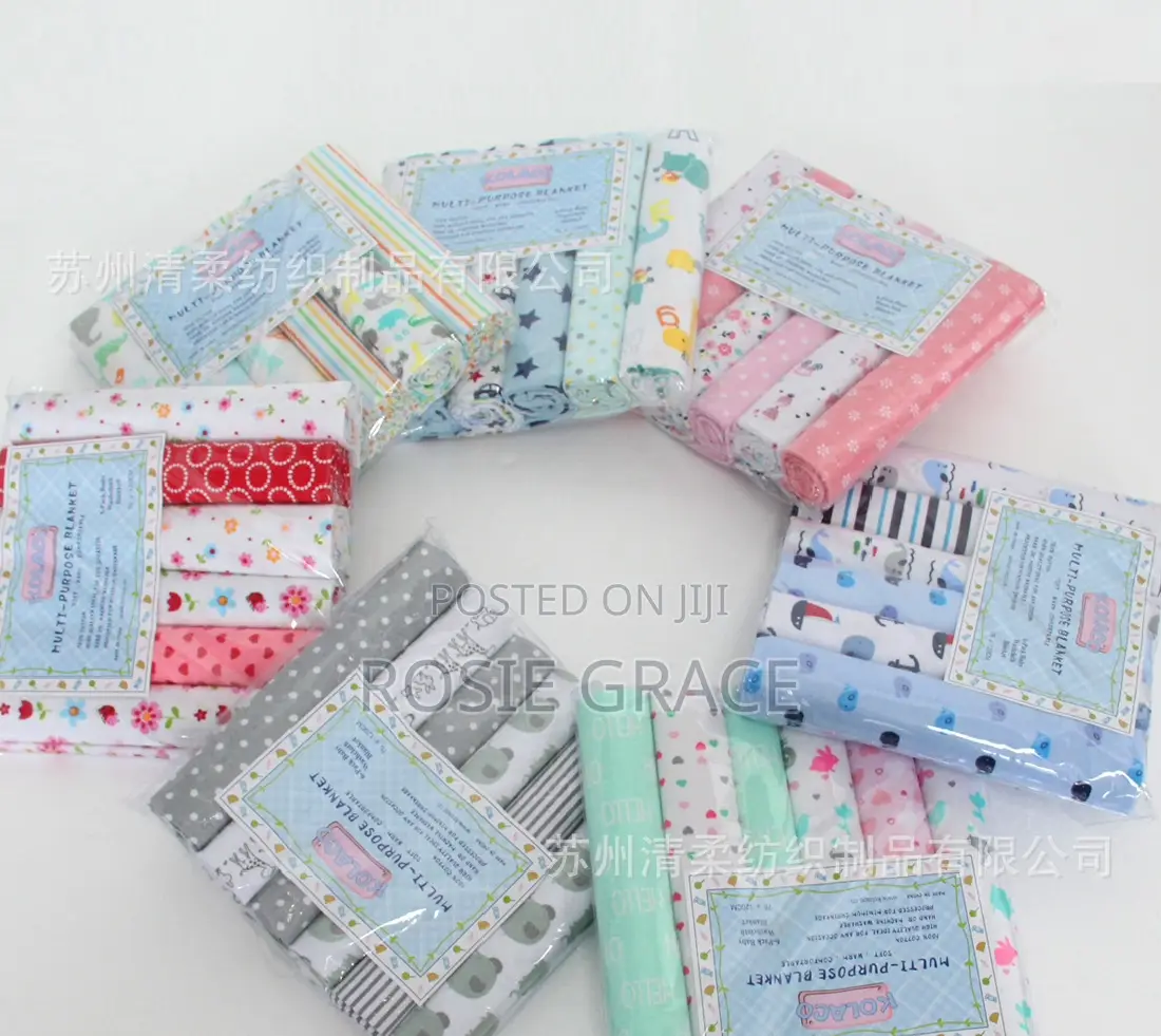 6 in a Pack Cot Sheet