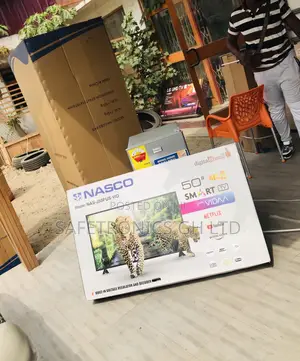 Smart Nasco 50 Inches Led Black Electric Glossy Tv