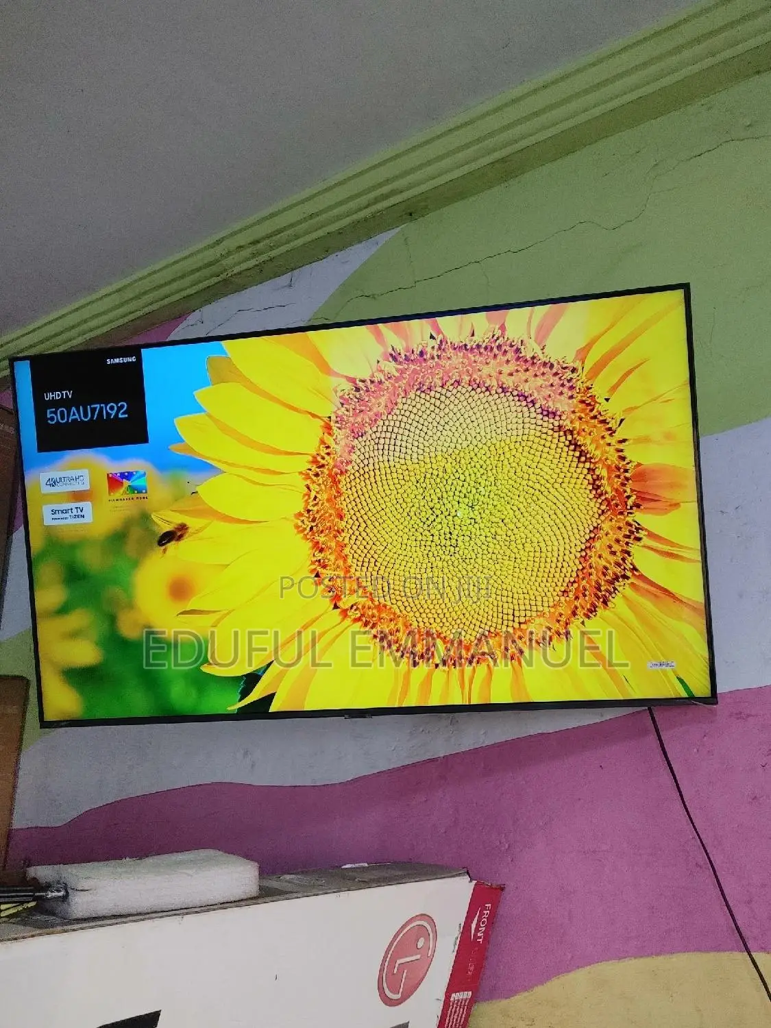Samsung 50" Crystal Uhd Smart Au7100 HDR Netflix