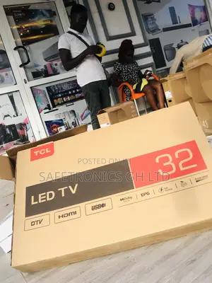 TCL D3200 32 Inches Glossy Black Led Electric Tv