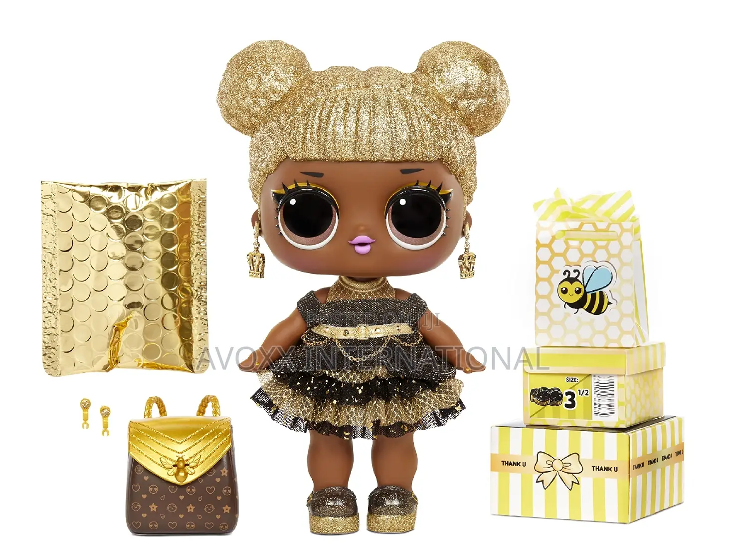Lol Surprise Big Baby Queen Bee-11"Doll W/Colorful Surprises