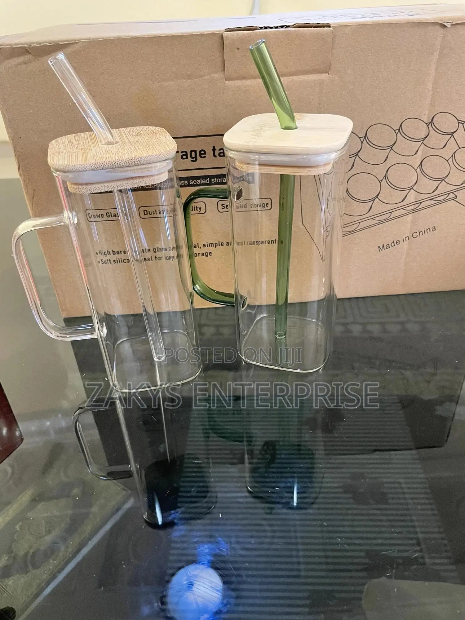 Glass Tumbler 2pcs