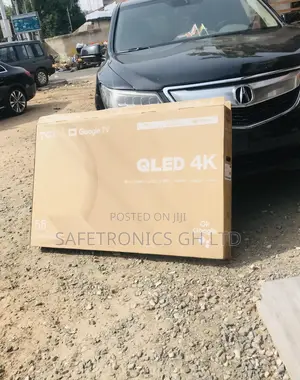 Qled C645 50 Inches  TCL Glossy Led Black Electric Tv