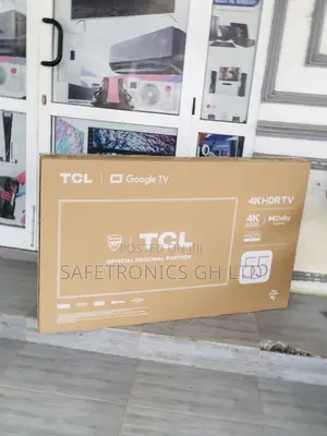 P735 TCL 55 Inches Electric Smart Black Glossy Led Tv
