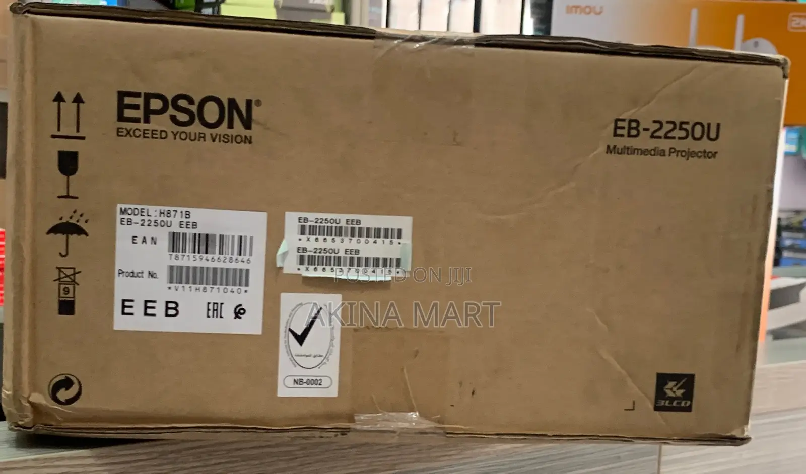 Epson Projector 2250U 5000lumen WUXGA