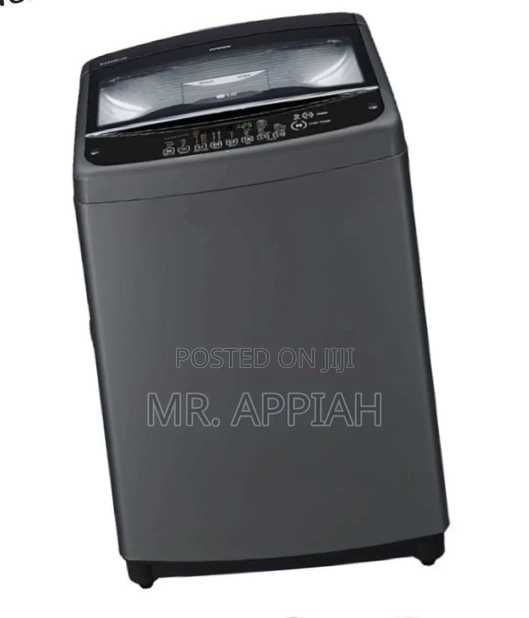Sleek Design LG T1066NEFVF2 10kg Top Load Washing Machine.