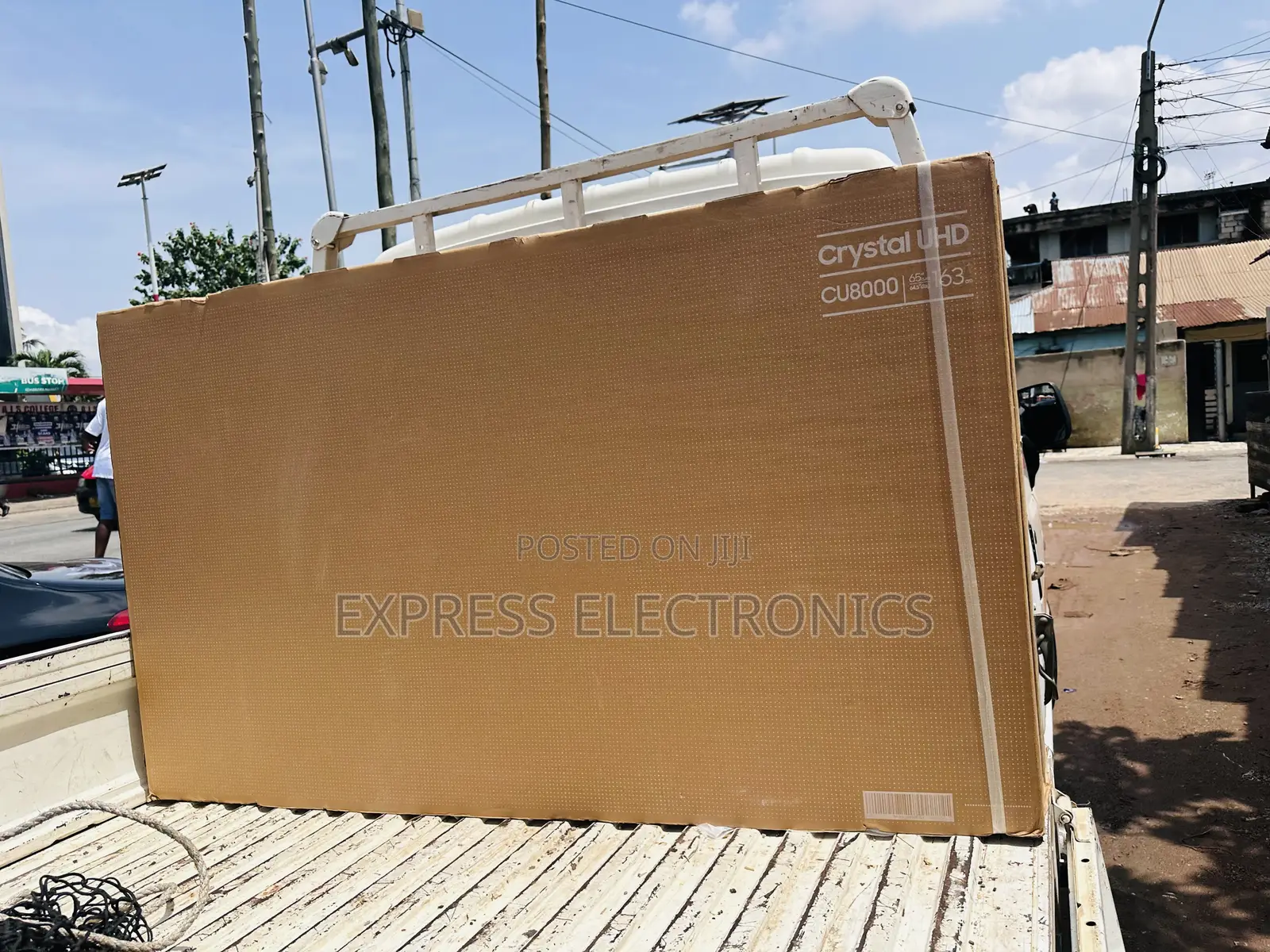 Text Us for Your UHD Smart Glossy Screen 65”Cu8000