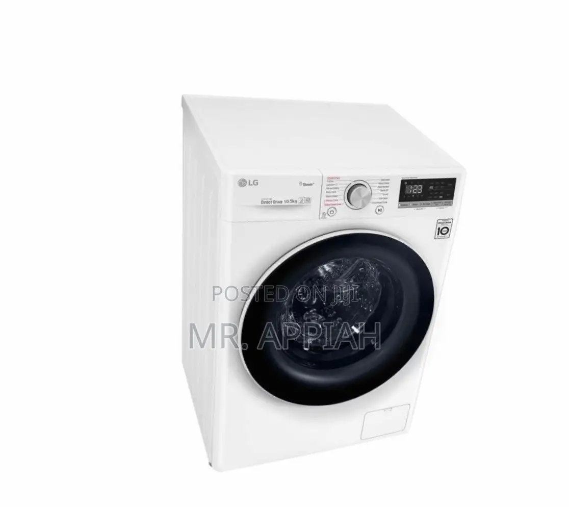 Well Design LG F4V5RYP0W Front Load Washing Machine(10.5kg)