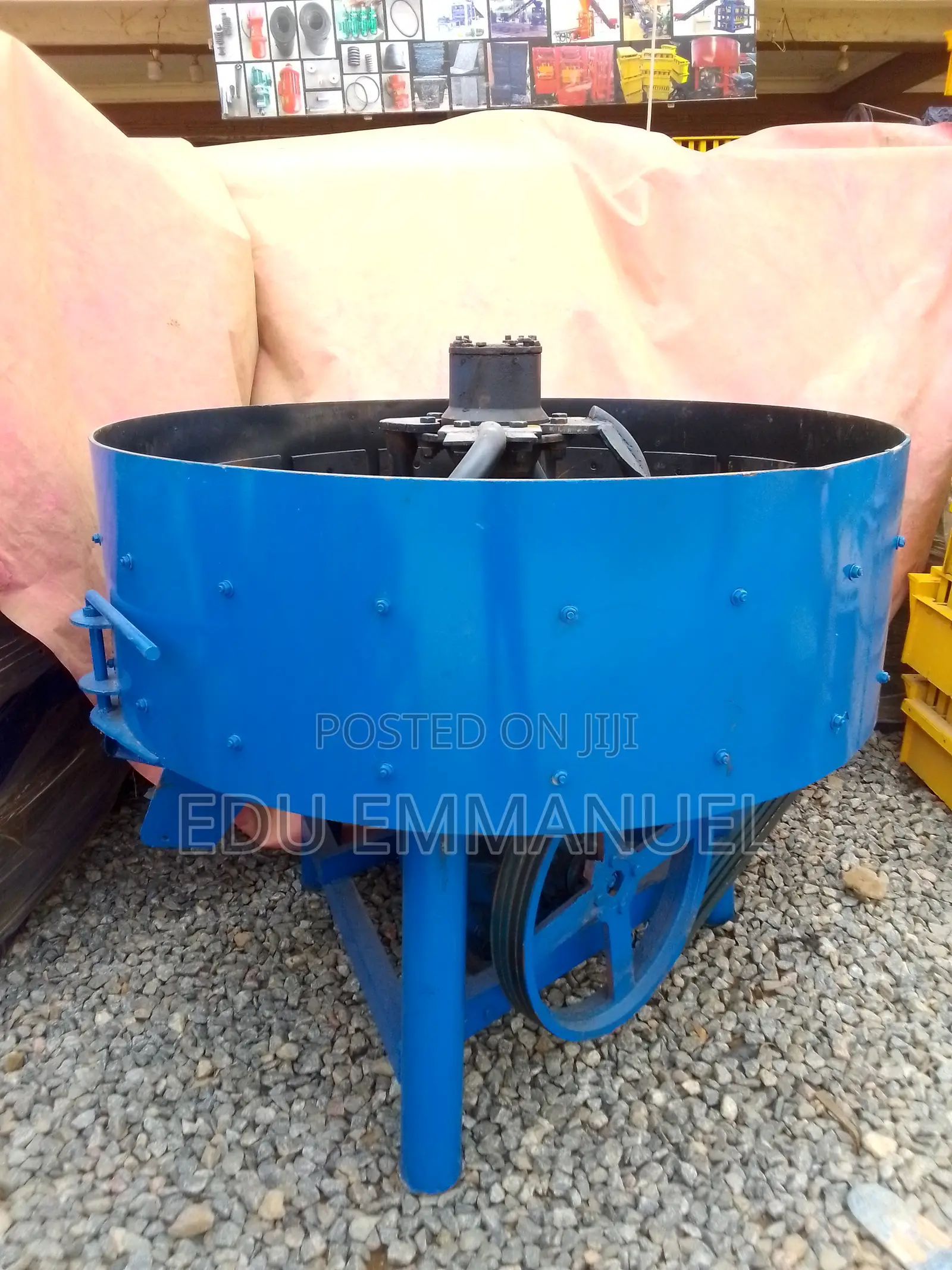 Concrete Block Mixer