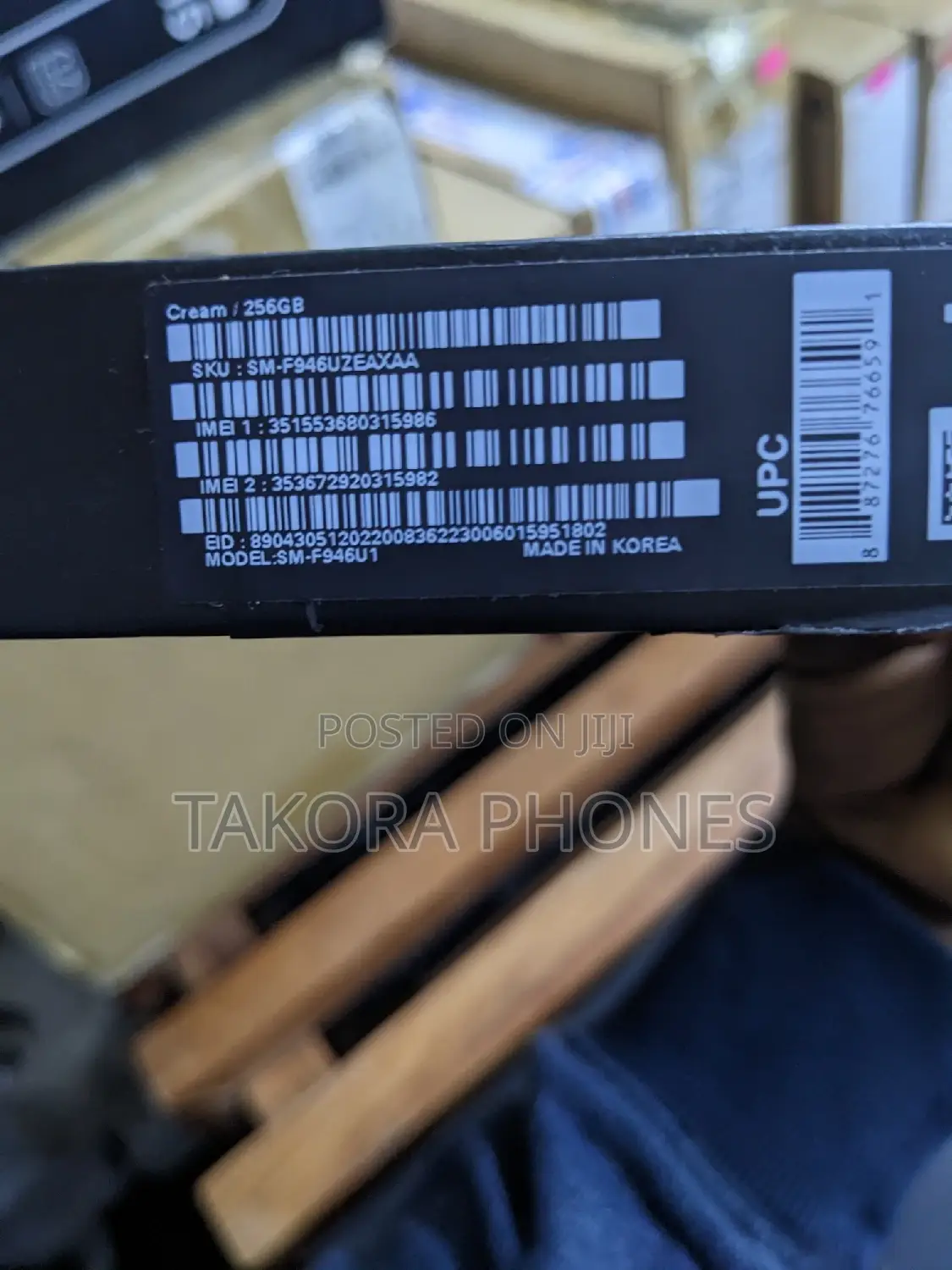 New Samsung Galaxy Z Fold 5 512 GB White