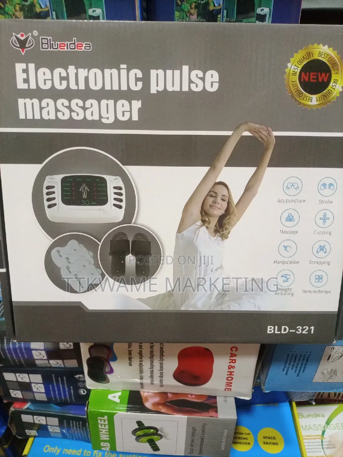 New Electronic Pulse Massager