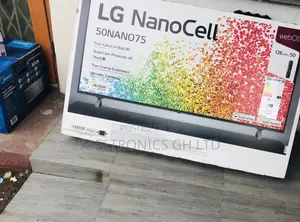 Nano75 50 Inches Glossy Led Black LG Smart Electric Tv