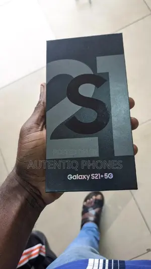 New Samsung Galaxy S21+ 5G 128 GB Black