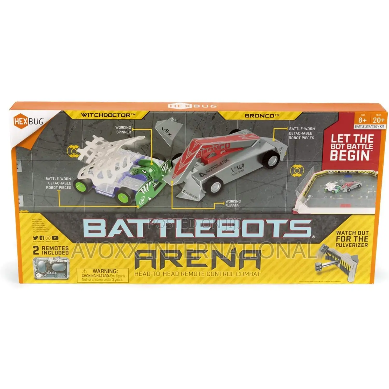 HEXBUG Battlebots Arena Bronco Witch Doctor