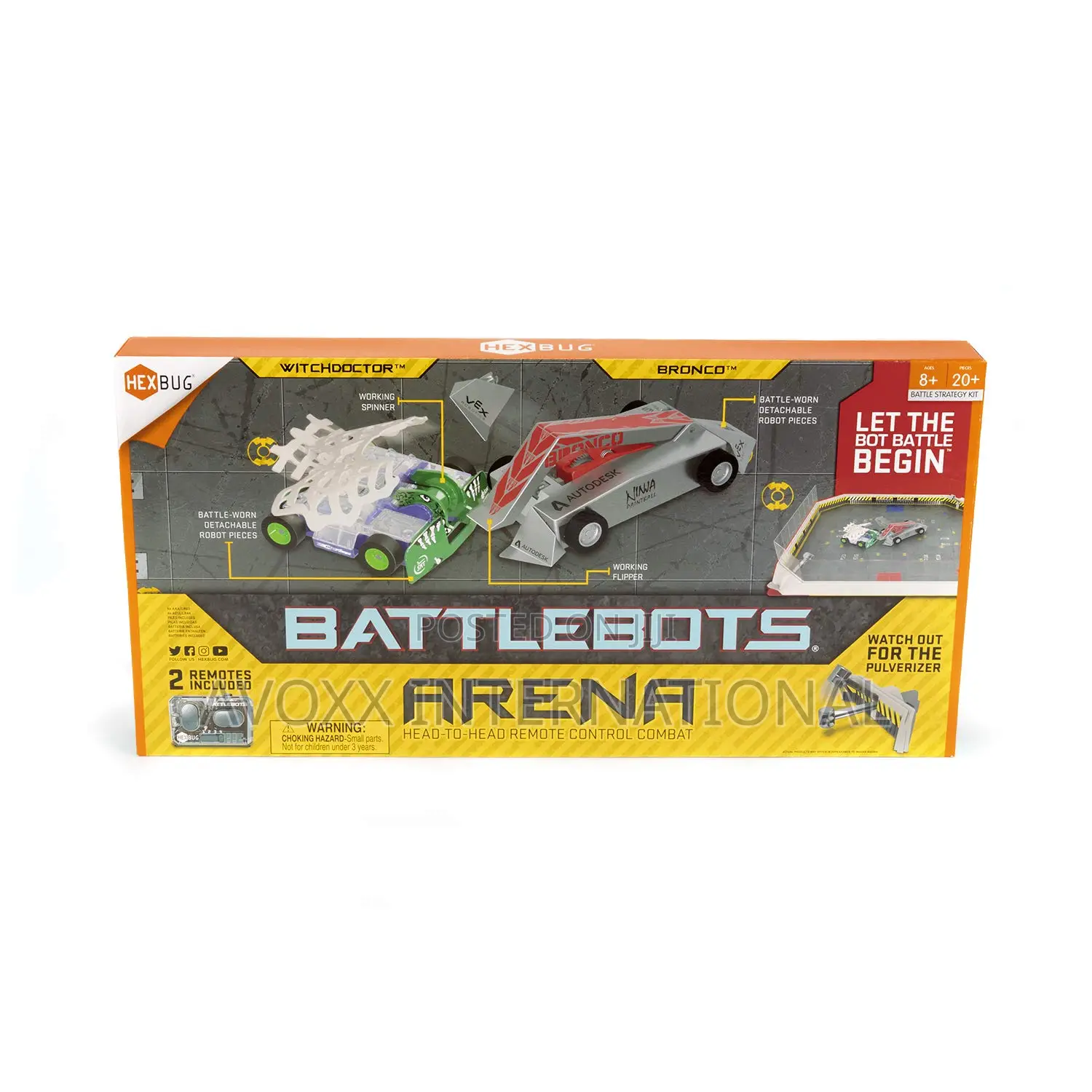 HEXBUG Battlebots Arena Bronco Witch Doctor