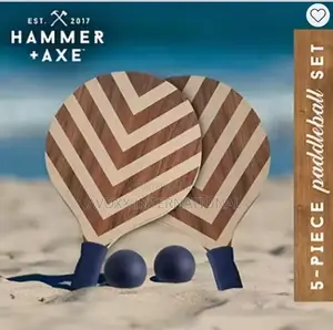 Hammer Axe The Black Series 5-piece Paddleball Set
