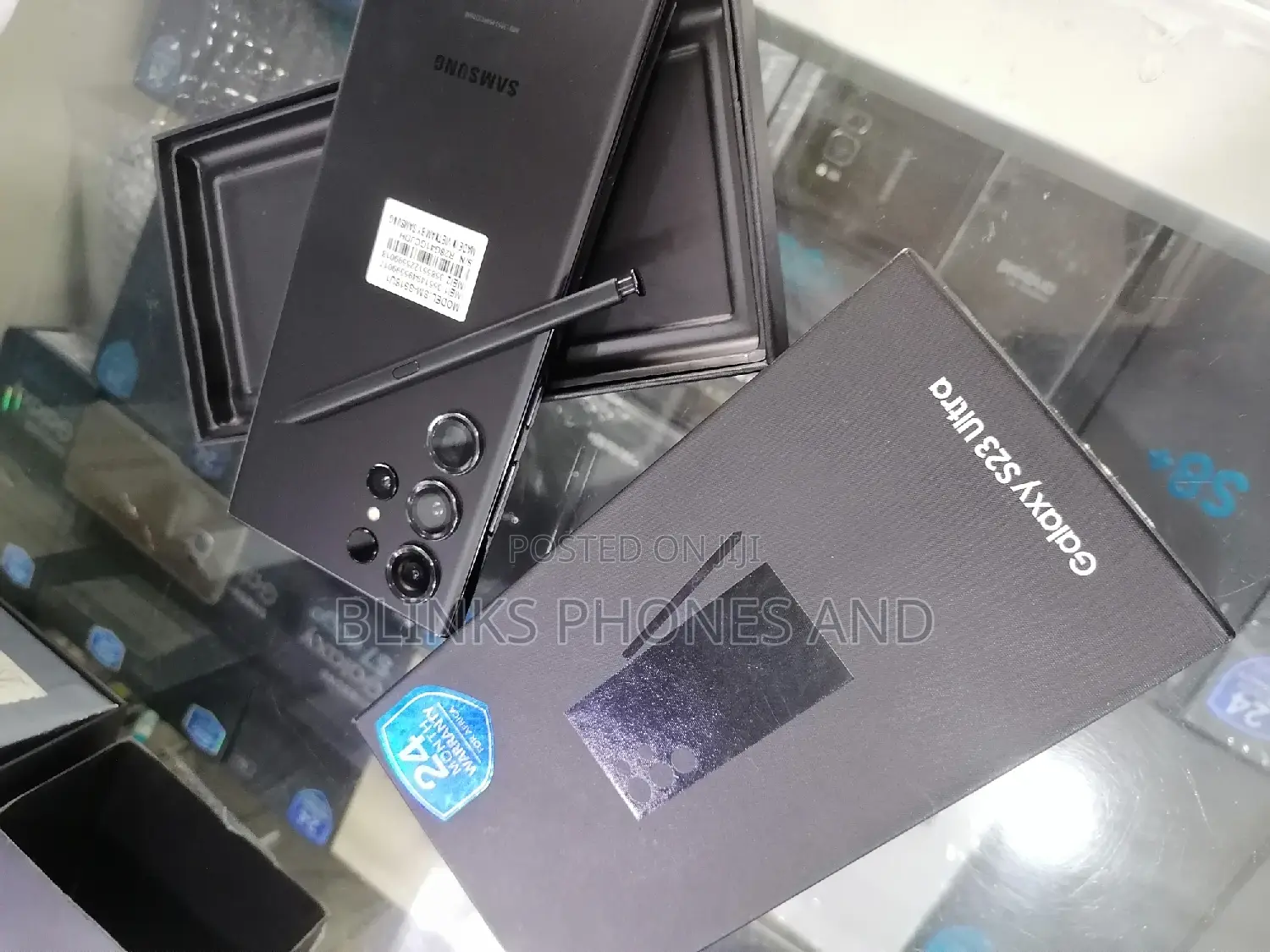 New Samsung Galaxy S23 Ultra 256 GB Black