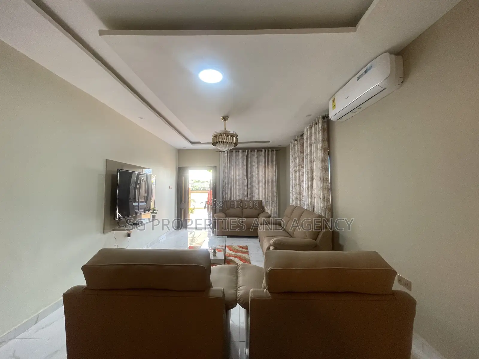Furnished 3bdrm House in 12Th Hfc Estate, Spintex for rent