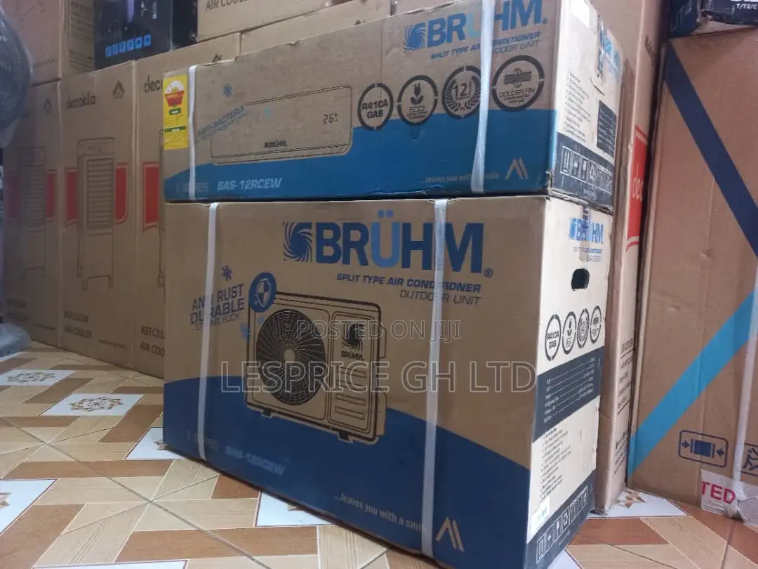 Bruhm 1.5hp// 410a Split AC