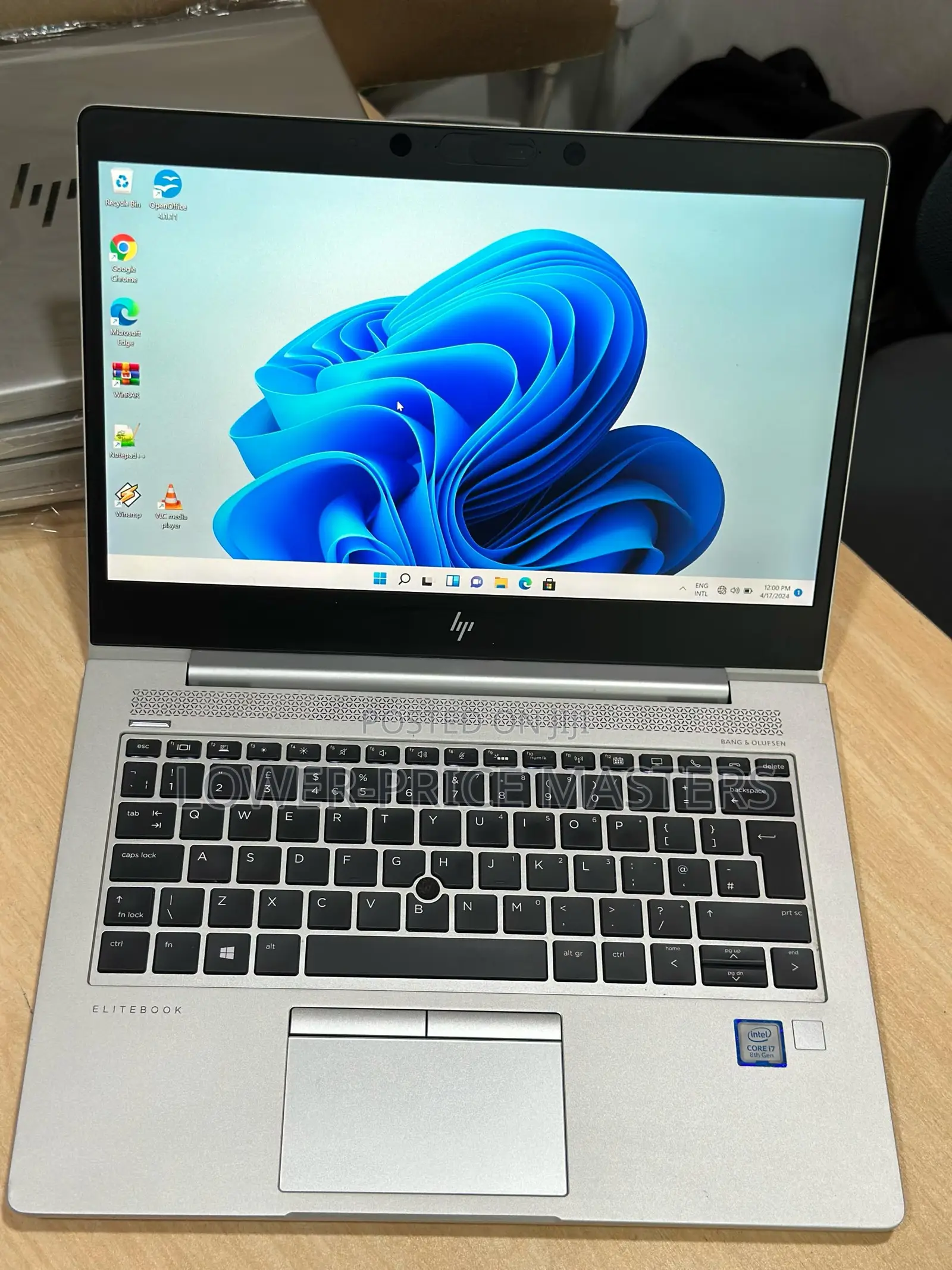 New Laptop HP EliteBook 830 G5 16GB Intel Core I7 SSD 256GB