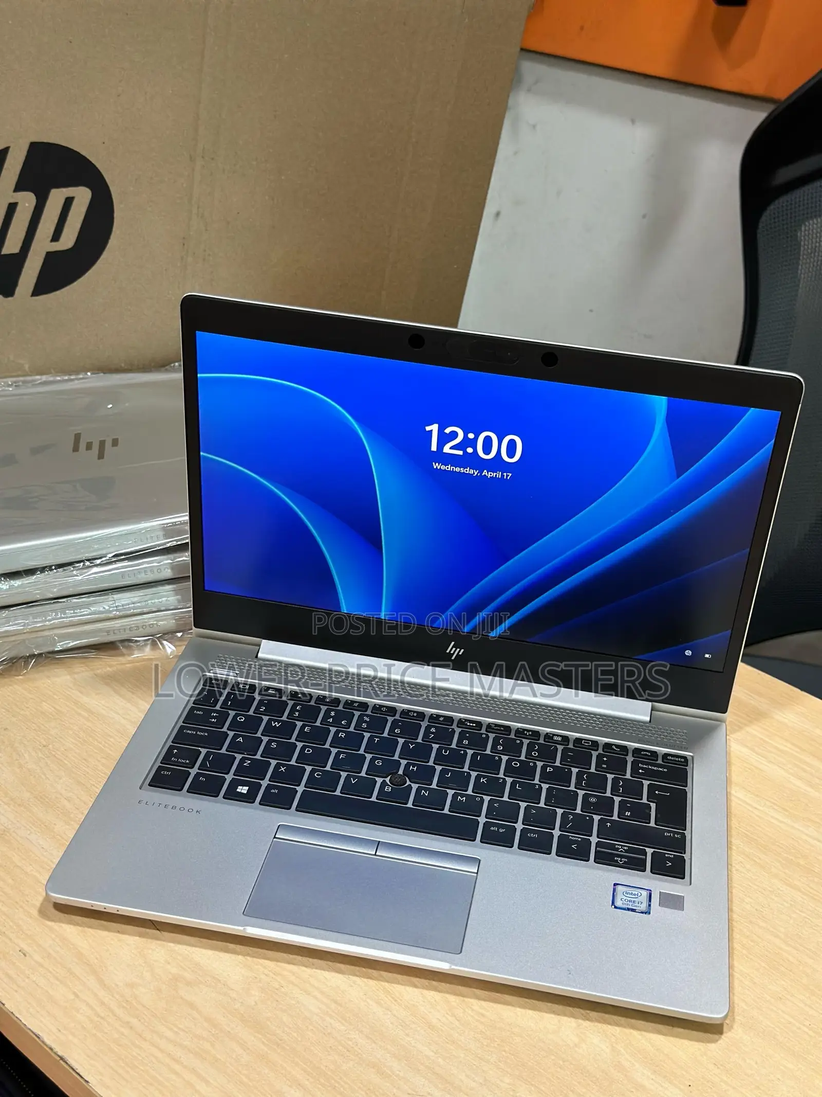 New Laptop HP EliteBook 830 G5 16GB Intel Core I7 SSD 256GB