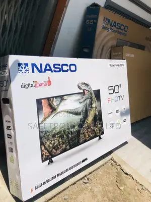 50 Inches Glossy Black Nasco Led Electric Tv