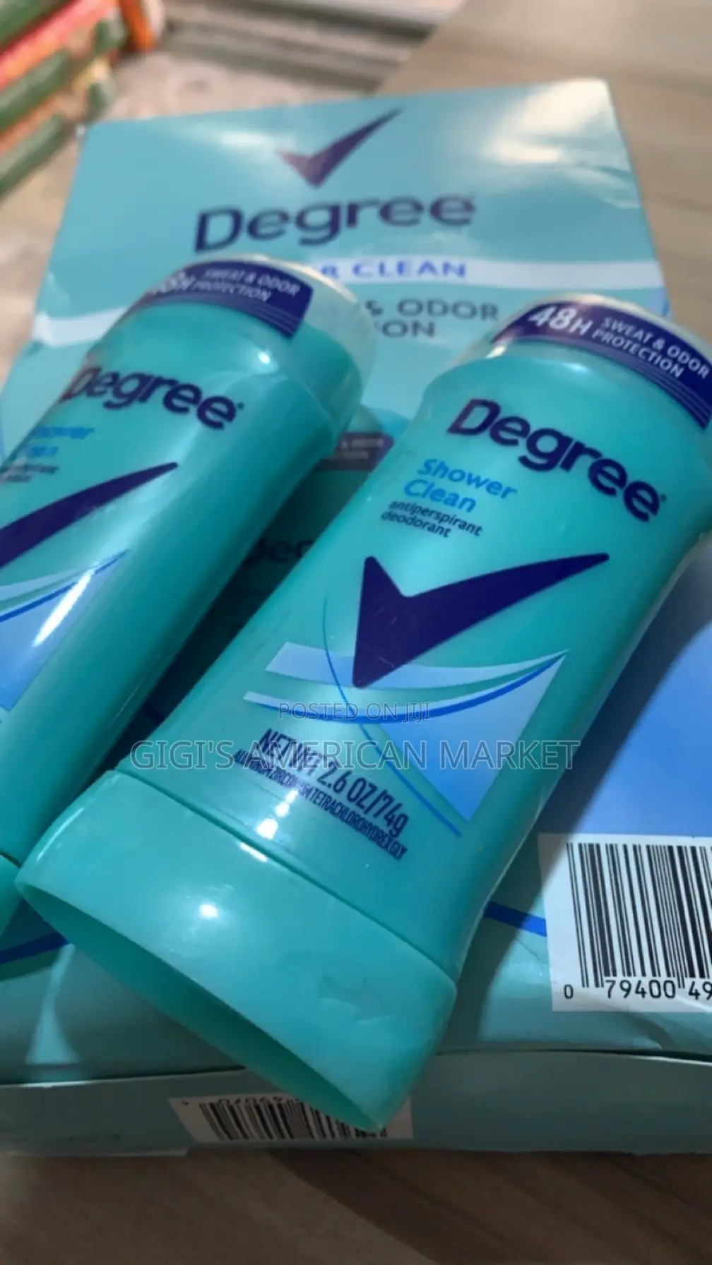 Degree 5pck Antiperspirant Deodorant. 72/48hrs Protection.