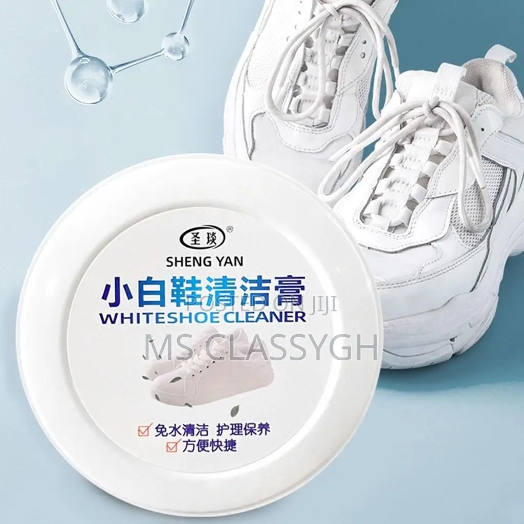 White Shoe Cleaning Sponge Remover Shoe Cleaner Paste Cream