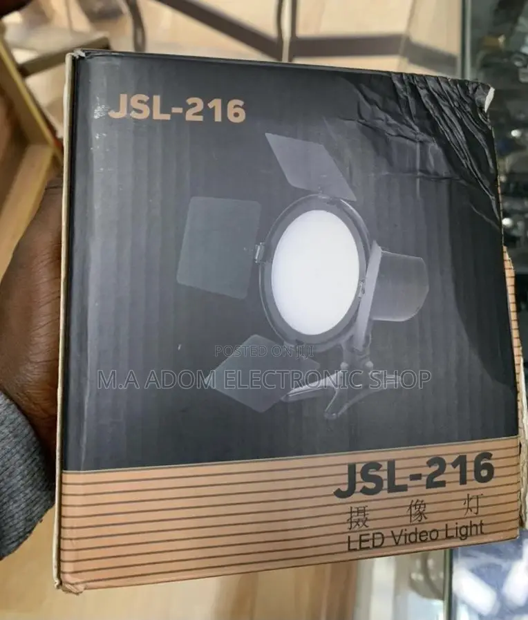 Well Design JSL-216 Electric Video Led Light.
