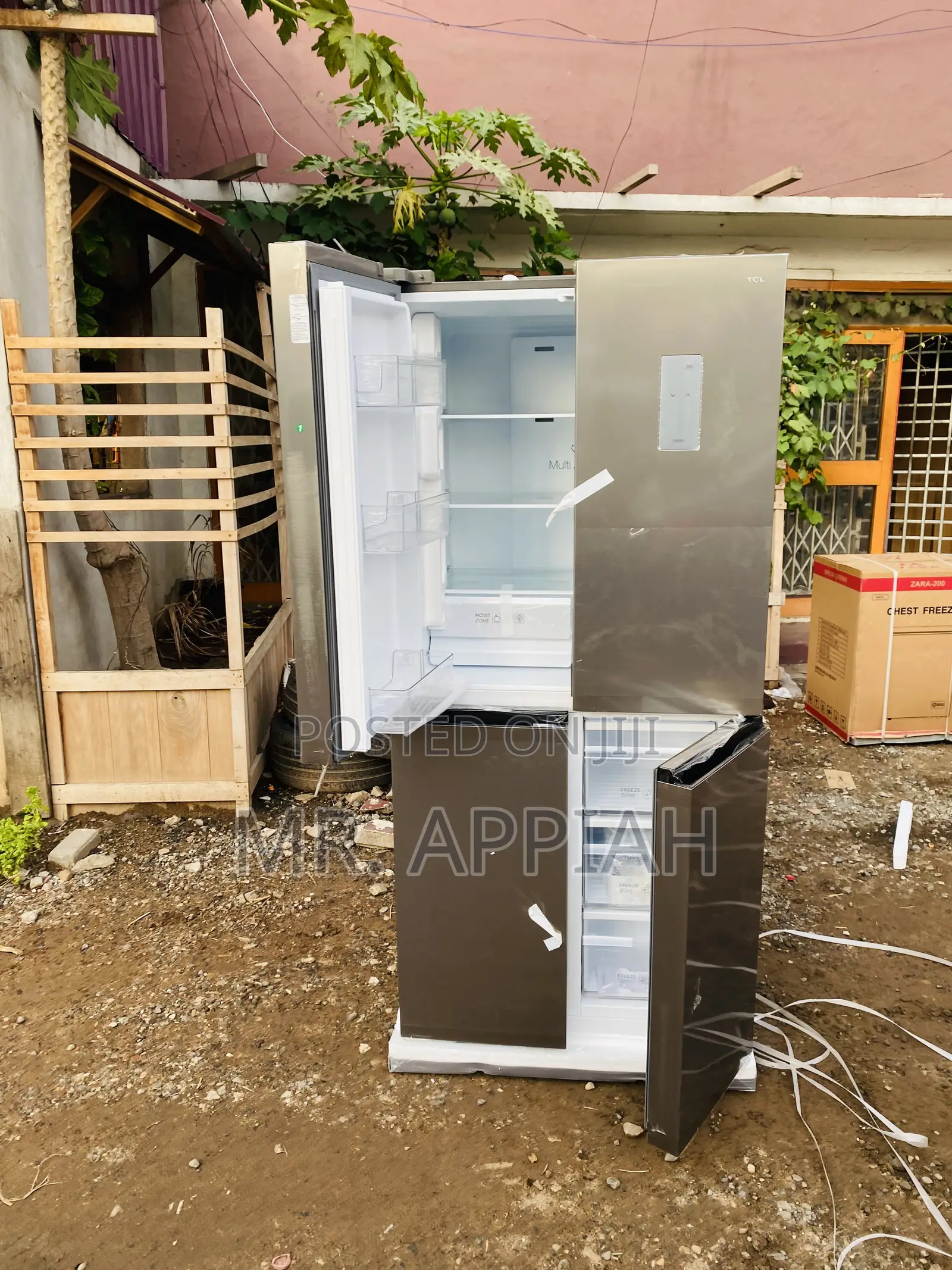 TCL Side by Side Refrigerator P460CD.