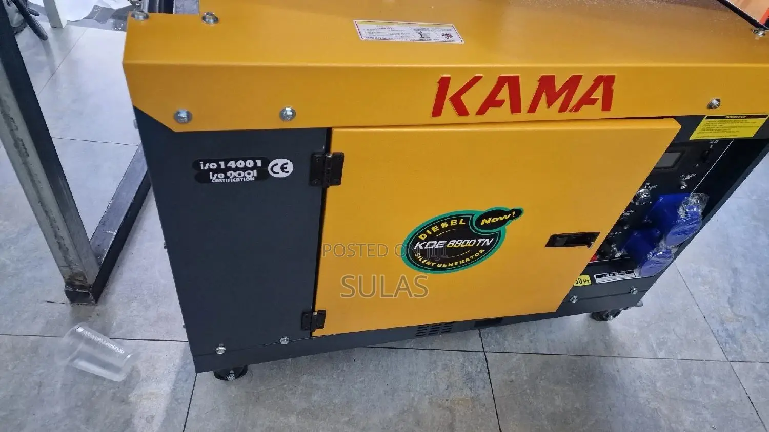 7kva Kama Portable Generator Silent Model