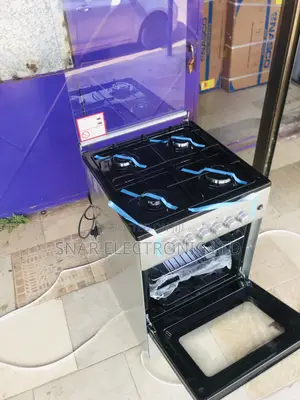 Efficient Volcano 4 Burners 50x50 Gas Stove and Oven