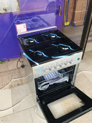 Efficiency Volcano 4 Burners 50x50 Gas Stove and Oven