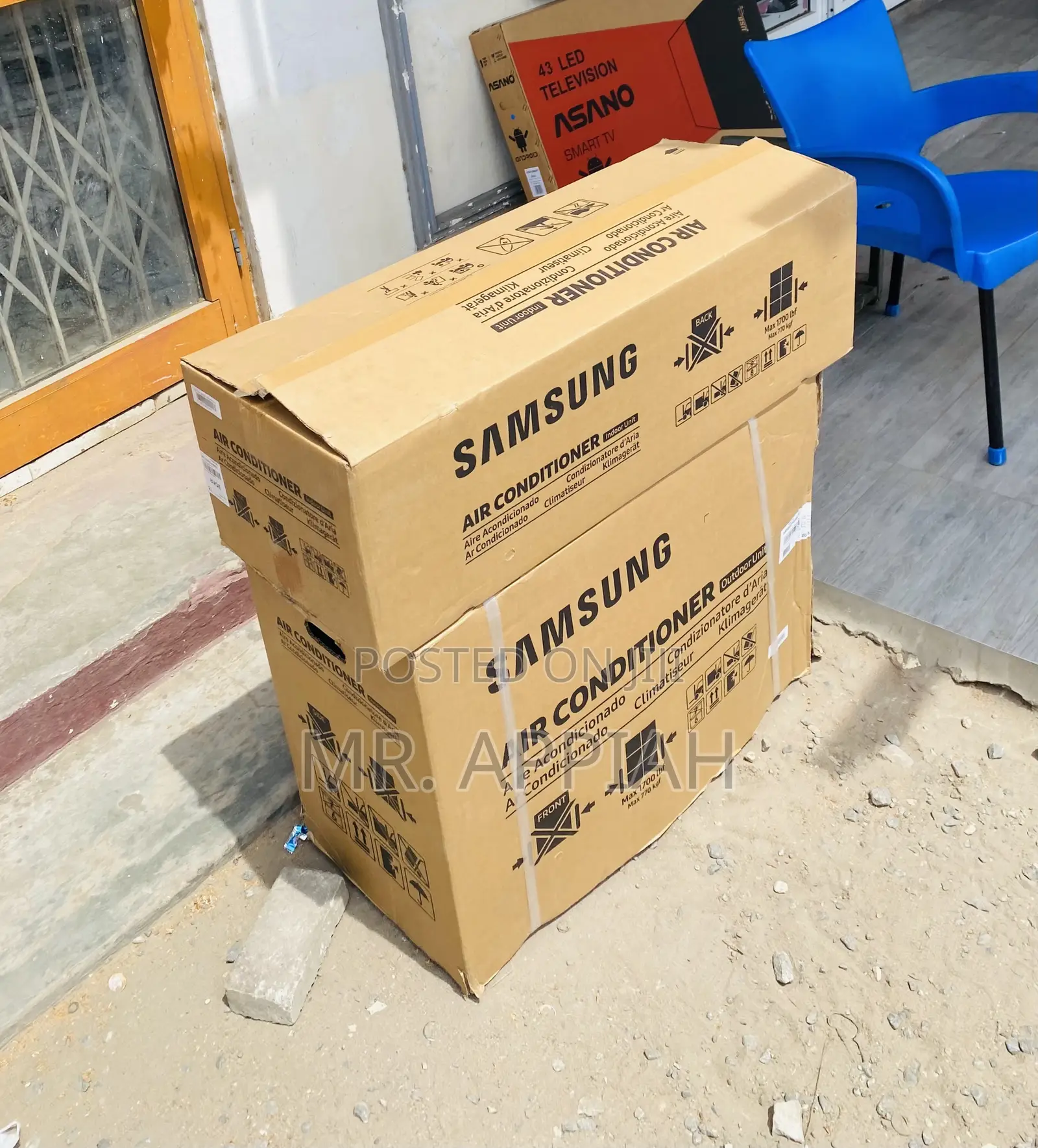 Fast Cooling Samsung 2.5hp Split Type Electric Ac.