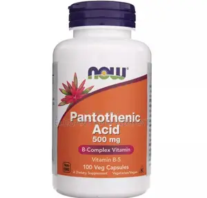 Pantothenic Acid, 500 Mg, 100 Veg Capsules
