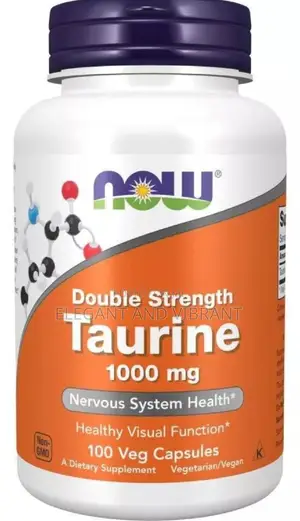 Taurine (Taurine) 1000 Mg, 100 Capsules