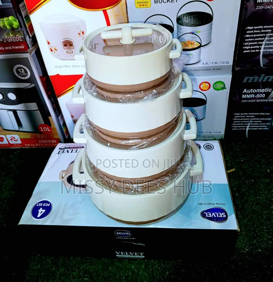 4pcs Food Warmer Set
