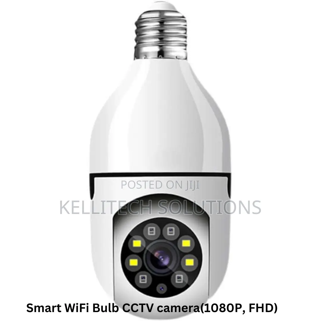 New Bulb CCTV Camera With Android, IOS App