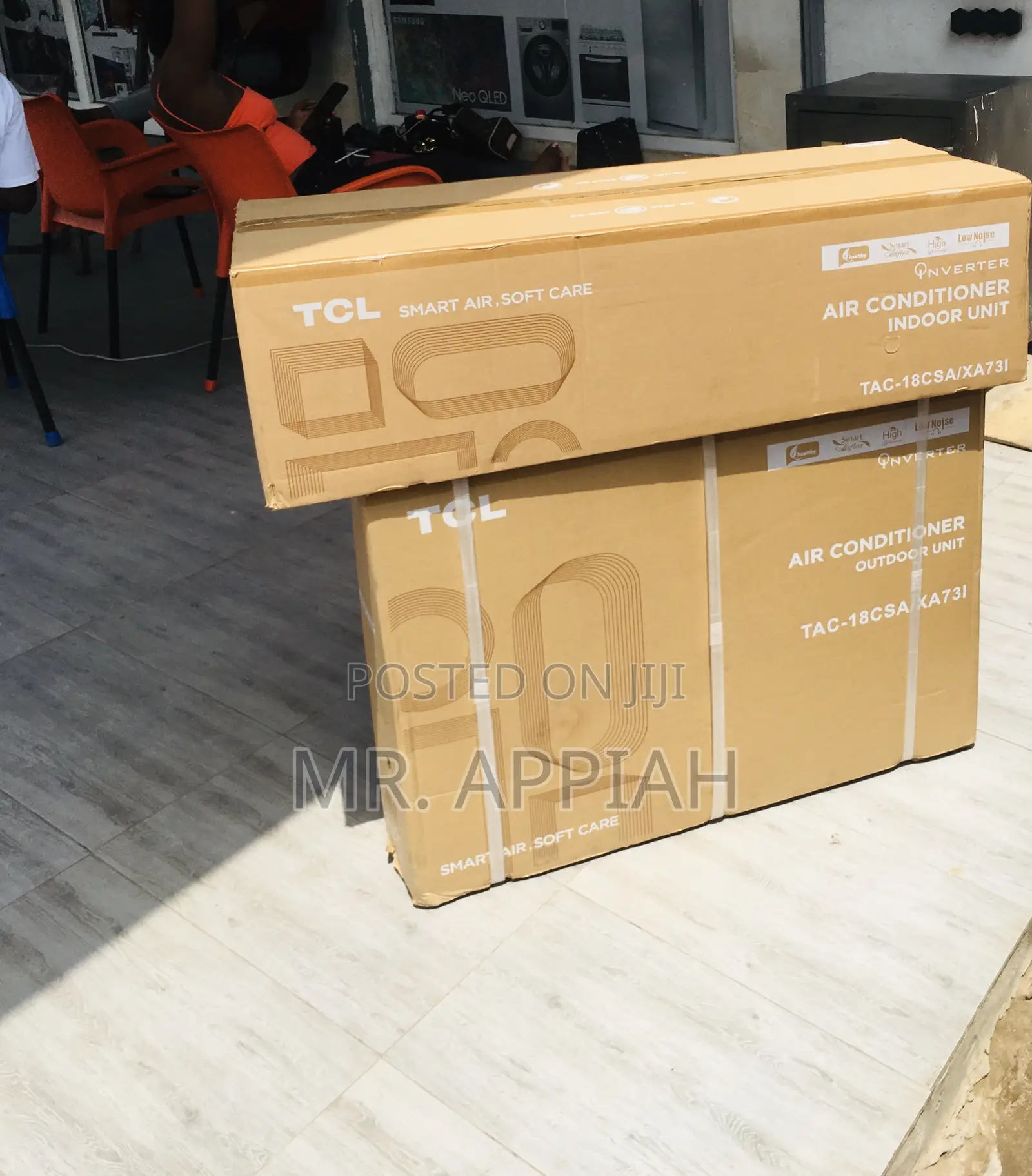 High Quality TCL 1.5hp Split Type Inverter Electric Ac.
