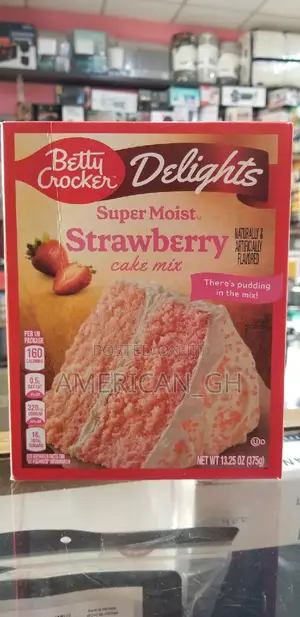 Betty Crocker Strawberry Cake Mix