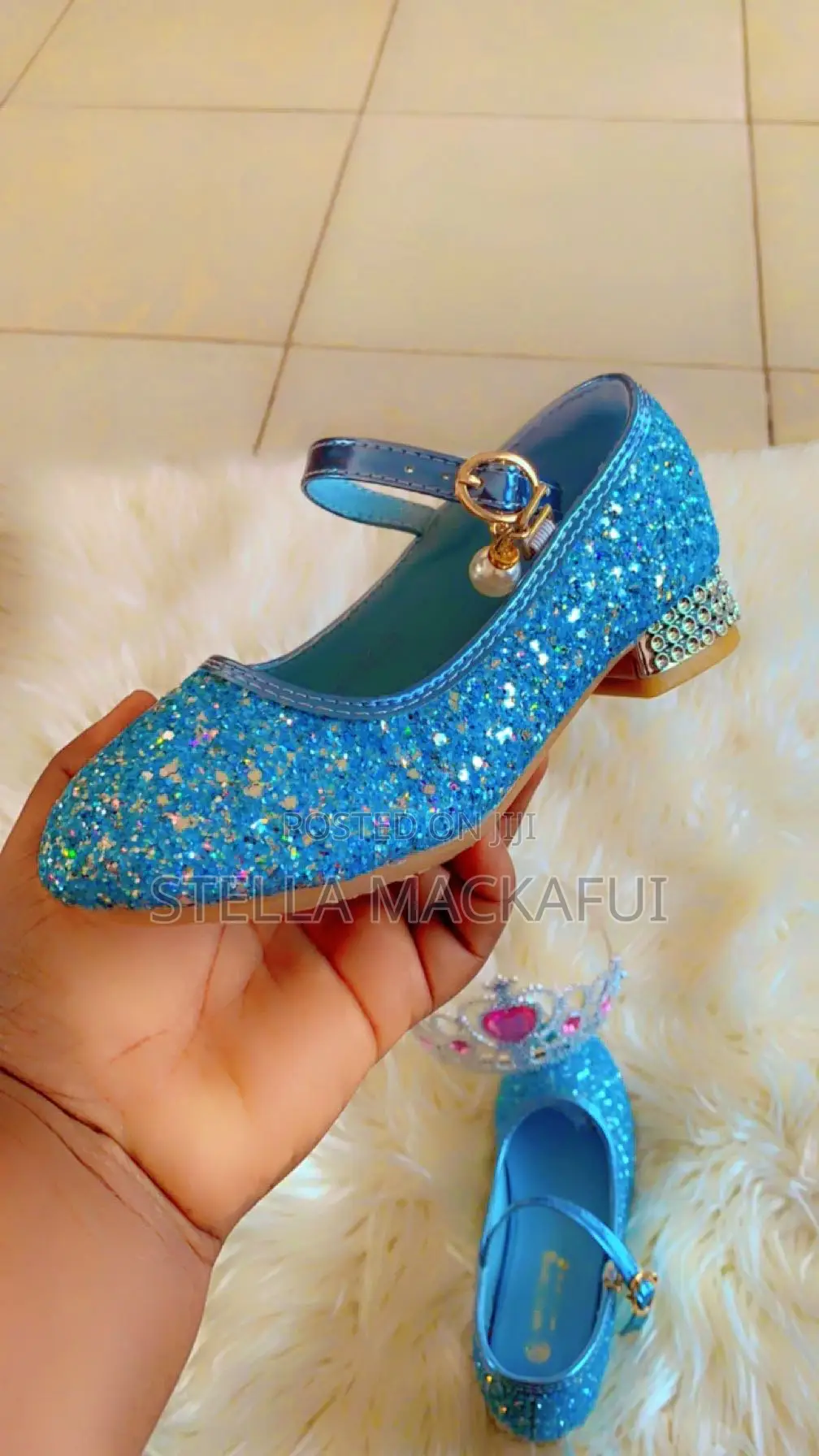 Girls Shoe Size 28 and 30 Only With a Tiara