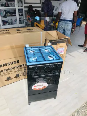 50x50 Oven With Grill 4 Gas Cooker Chigo Automatic Ignition