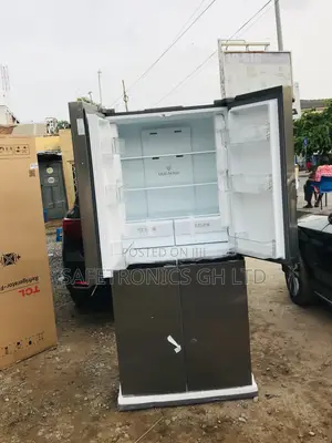 P460CD TCL Gray French Door Bottomfreezer 4 Door Fridge